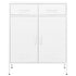 Lady Jillian -  Storage Cabinet White 80x35x101,5 cm Steel - Model 2